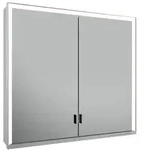 Keuco Royal Lumos Spiegelschrank 14302172301 Wandvorbau, silber-eloxiert, verdecktes
