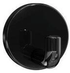 HEWI Serie 477 Einzelhaken 4779001090 &Oslash; 50 mm, tiefschwarz
