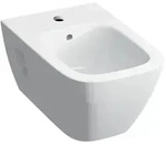 Geberit Renova Plan Wand-Bidet 500380018 KeraTect/wei&szlig;, teilgeschlossene Form, mit