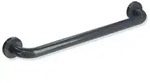 Hewi 477 Badetuchhalter 477.30.20092 457mm, anthrazitgrau, Rosetten &Oslash; 60mm