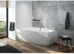 Hoesch iSENSI Badewanne 3963.010 180x120cm, links, wei&szlig;, 301 l,...