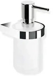 Hewi System 800 Seifenspender 8000611045 Kristallglas satiniert, mit Halter