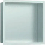 hansgrohe XtraStoris Wandnische 56097700 30x30x10cm, mit Designrahmen, Edelstahl
