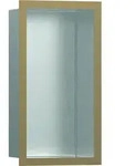 hansgrohe XtraStoris Wandnische 56094140 30x15x10cm, mit Designrahmen, Edelstahl
