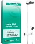 hansgrohe Pulsify S Showerpipe 24240000 mit Brausethermostat Shower Tablet Select