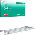 hansgrohe AddStoris Handtuchablage 41751000 L&auml;nge 648mm, mit Handtuchhalter,