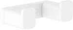hansgrohe AddStoris Doppelhaken 41755700 Wandmontage, Metall, mattwei&szlig;