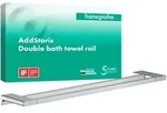 hansgrohe AddStoris Badetuchhalter 41743000 L&auml;nge 648mm, doppelt, Wandmontage,