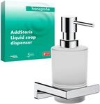 hansgrohe AddStoris Seifenspender 41745000 Wandmontage, Glaseinsatz, Metall, chrom