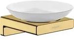 hansgrohe AddStoris Seifenhalter 41746990 Wandmontage, Glas, Metall, polished gold