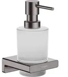hansgrohe AddStoris Seifenspender 41745340 Wandmontage,200 ml, Glaseinsatz, Metall,