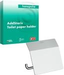 hansgrohe AddStoris Papierrollenhalter 41753000 mit Deckel, Wandmontage, Metall,