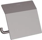 hansgrohe AddStoris Papierrollenhalter 41753340 mit Deckel, Wandmontage, Metall,