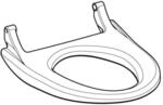 Geberit WC-Sitz zu AquaClean 4000 242170111 wei&szlig;-alpin