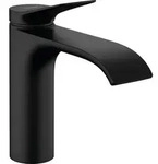 hansgrohe Vivenis 110 Waschtischarmatur 75022670 ohne Ablaufgarnitur, mattschwarz