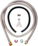 Duravit Anschlussset 1007310000 in Kombination mit SensoWash Starck f