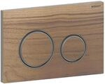 Geberit Sigma 50 Round Bet&auml;tigungsplatte 115651JX1 Platte/Taste verchromt, Nussbaum,