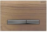Geberit Sigma 50 Square Bet&auml;tigungsplatte 115671JX2 Deckplatte Nussbaum