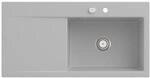 Villeroy und Boch Subway Style 60 Sp&uuml;le 336102SM rechts, mit Ablaufgarnitur,
