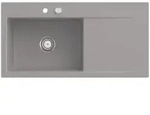 Villeroy und Boch Subway Style 60 Einbausp&uuml;le 336202KD Becken links, Ablaufgarnitur
