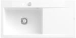 Villeroy und Boch Subway Style 60 Einbausp&uuml;le 336202KG Becken links, Ablaufgarnitur
