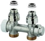 Heimeier Multilux Ventil-Zweirohrsystem 3850-02.000 Rp 1/2, Durchgang, Rotguss