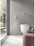 Emco Asis plus Unterputz-WC-B&uuml;rstengarnitur 975611011 11011, T&uuml;ranschlag rechts,