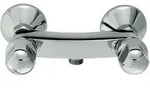 Ideal Standard Alpha Brausearmatur B1423AA chrom, Aufputz, 2 Griffarmatur
