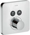 hansgrohe Axor ShowerSelect Soft Cube 36707000 Thermostat, chrom, 2 Verbraucher