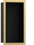 hansgrohe XtraStoris Wandnische 56095990 30x15x10cm, mit Designrahmen, mattschwarz,