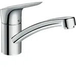 hansgrohe Logis 120 K&uuml;chenarmatur 71837000 chrom, schwenkbarer Auslauf 360&deg;,
