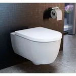 Ideal Standard Blend WC-Sitz T376001 Softclosing, Scharniere abnehmbar Edelstahl,