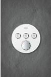 Grohe Grohtherm Smartcontrol Brausethermostat 29904LS0, moon white, mit 3