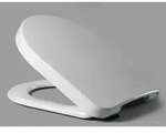 Haro WC-Sitz 529505 wei&szlig;, Scharniere Edelstahl, Klappd&uuml;bel, Schlitzscheibe