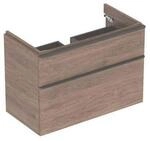 Geberit Smyle Square Waschtisch-Unterschrank 500354JR1 88,4x61,7x47cm, Holzstruktur