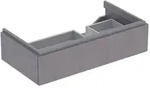 Geberit Xeno&sup2; Waschtisch-Unterschrank 500514431 88x22x46,2cm, mit Schublade, mit