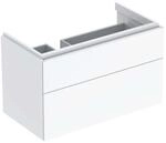 Geberit Xeno2 Waschtisch-Unterschrank 500515011 88x53x46,2cm, mit 2 Schubladen, mit
