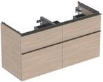 Geberit iCon Doppelwaschtisch-Unterschrank 502309JH1 118,4x61,5x47,6cm, 4...