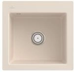 Villeroy und Boch Subway Fl&auml;chenb&uuml;ndige Sp&uuml;le 33151FFU mit Ablaufgarnitur und