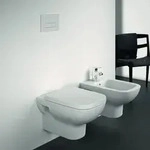 Ideal Standard i.life A WC mit WC-Sitz T467101 sp&uuml;lrandlos, Softclose, Wei&szlig;