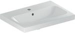 Geberit iCon light Waschtisch 501841008 60x42cm, ohne Hahnloch, ohne &Uuml;berlauf, wei&szlig;