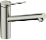 hansgrohe Zesis M33 150 K&uuml;chenarmatur 74802800 1jet, schwenkbar, Edelstahl...