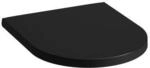 LAUFEN Kartell WC-Sitz H8913337160001 schwarz matt, mit abnehmbarem