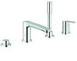 Grohe Eurostyle Cosmopolitan Wannenarmatur 23048003, chrom, 4-Loch Wannenkombination