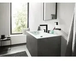 hansgrohe Finoris 160 3-Loch-Waschtischarmatur 76034670 mit Push-Open...