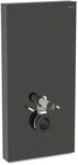 Geberit Monolith Wand-WC-Modul 131022SJ6 Bauh&ouml;he 101cm, Front Glas schwarz, Seite