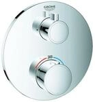 Grohe Grohtherm Fertigmontageset 24075000 UP-Brause-Thermostat, chrom