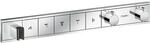 Hansgrohe RainSelect Brausethermostat 15358000 chrom, f&uuml;r 5 Verbraucher