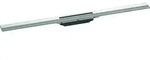 hansgrohe RainDrain Flex Duschrinne 56045800 90cm, Fertigset, k&uuml;rzbar, Edelstahl