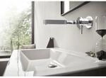 hansgrohe Finoris 76050000 Unterputz-Waschtischarmatur, Wandmontage, Auslauf 22,5cm,